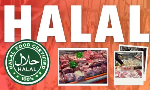 उत्तर प्रदेश पूरे भारत से होने वाले मीट एक्सपोर्ट में 50.34 प्रतिशत की हिस्सेदारी रखता है उत्तर प्रदेश पूरे भारत से होने वाले मीट एक्सपोर्ट में 50.34 प्रतिशत की हिस्सेदारी रखता है