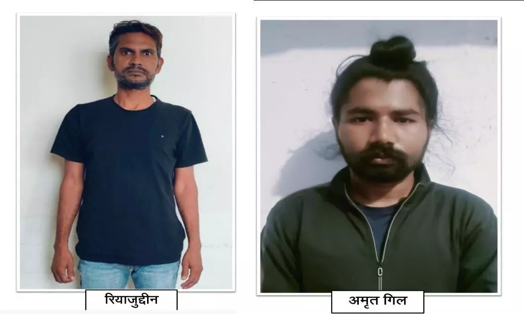 पाकिस्तानी खुफिया एजेंसी (ISI) के लिए जासूसी करने एवं संदिग्ध टेरर फाईनेसिंग के आरोप में गाजियाबाद और रामपुर से दो अभियुक्त गिरफ्तार