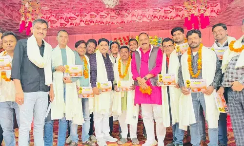 मिशन आत्मसंतुष्टि द्वारा पत्रकारों को किया गया सम्मानित