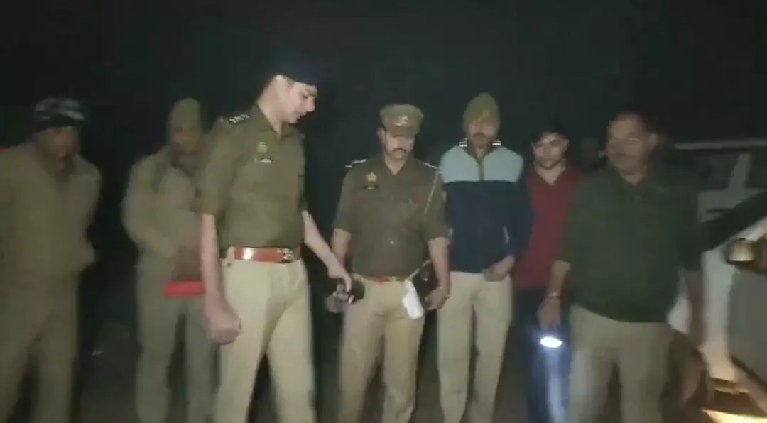 मुजफ्फरनगर पुलिस व बदमाशों के बीच मुठभेड़ में शहजाद उर्फ काला गोली लगने से घायल, 2 अन्य बदमाश कांबिंग के बाद गिरफ्तार