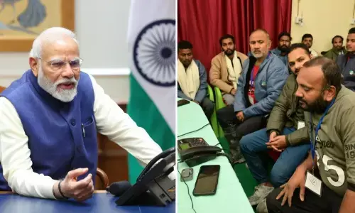 Uttarkashi Tunnel : PM मोदी से बातचीत में मजदूरों ने बताया टनल के अंदर कैसे काटे 17 दिन, बताई आपबीती Uttarkashi Tunnel : PM मोदी से बातचीत में मजदूरों ने बताया टनल के अंदर कैसे काटे 17 दिन, बताई आपबीती