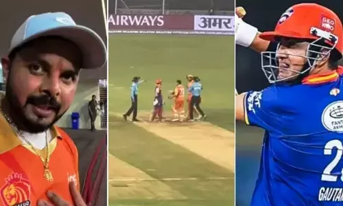 जब गौतम गंभीर और श्रीसंत मैदान पर उलझे, सामने आया चौकानें वाला वीडियो, अंपायर्स-खिलाड़ी करते दिखे बचाव, मुझे नीचा दिखाया... जब गौतम गंभीर और श्रीसंत मैदान पर उलझे, सामने आया चौकानें वाला वीडियो, अंपायर्स-खिलाड़ी करते दिखे बचाव, मुझे नीचा दिखाया...