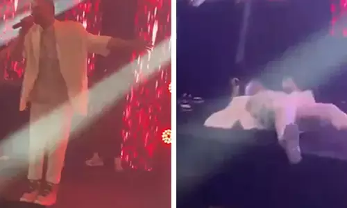 स्टेज पर लाइव परफॉर्म करते सिंगर की मौत, वीडियो देख फैन्स में दहशत! स्टेज पर लाइव परफॉर्म करते सिंगर की मौत, वीडियो देख फैन्स में दहशत!
