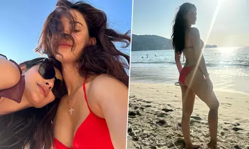 Disha Patani Sexy Video: दिशा पाटनी ने रेड बिकनी पहन थाइलैंड में गिराई बिजली, सेक्सी वीडियो देख घायल हुए यूजर्स Disha Patani Sexy Video: दिशा पाटनी ने रेड बिकनी पहन थाइलैंड में गिराई बिजली, सेक्सी वीडियो देख घायल हुए यूजर्स