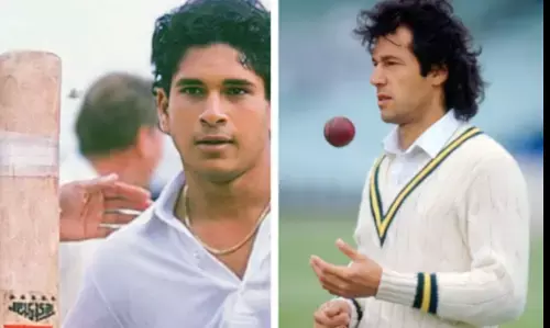 15 साल के सचिन के नाक में बाउंसर लगने के बाद खून बह रहा था, फिर भी किया था पाकिस्तानी गेंदबाजों का डटकर मुकाबला! 15 साल के सचिन के नाक में बाउंसर लगने के बाद खून बह रहा था, फिर भी किया था पाकिस्तानी गेंदबाजों का डटकर मुकाबला!