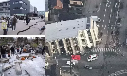 Earthquake Japan : भूकंप से जापान में भीषण तबाही, अब तक 30 की मौत! 33 हजार घरों में अंधेरा, दर्दनाक तस्वीरों में देखिए- तबाही! Earthquake Japan : भूकंप से जापान में भीषण तबाही, अब तक 30 की मौत! 33 हजार घरों में अंधेरा, दर्दनाक तस्वीरों में देखिए- तबाही!