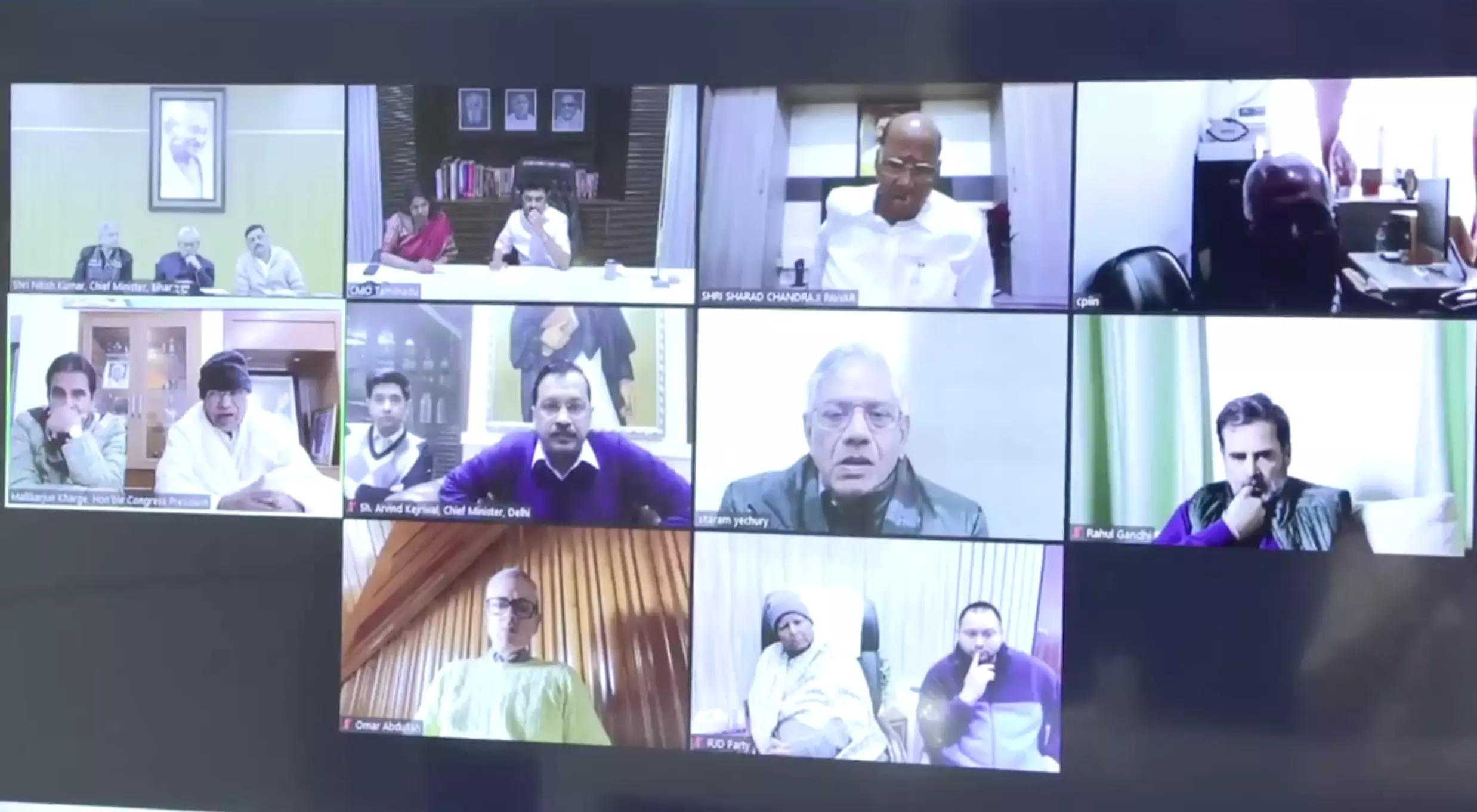 इंडिया गठबंधन के नेताओं की वर्चुअल बैठक खत्म, 10 दलों के नेता रहे मौजूद, ममता-उद्धव नहीं हुए शामिल! सीट शेयरिंग पर हुई चर्चा