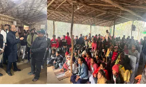 पूर्व जिलाधिकारी बी.एन सिंह ने किया लाइब्रेरी का शुभारम्भ