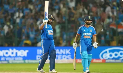 IND vs AFG : भारत ने अफगानिस्तान को 213 रन का टारगेट दिया, शतक लगाकर रोहित शर्मा ने रचा इतिहास! IND vs AFG : भारत ने अफगानिस्तान को 213 रन का टारगेट दिया, शतक लगाकर रोहित शर्मा ने रचा इतिहास!