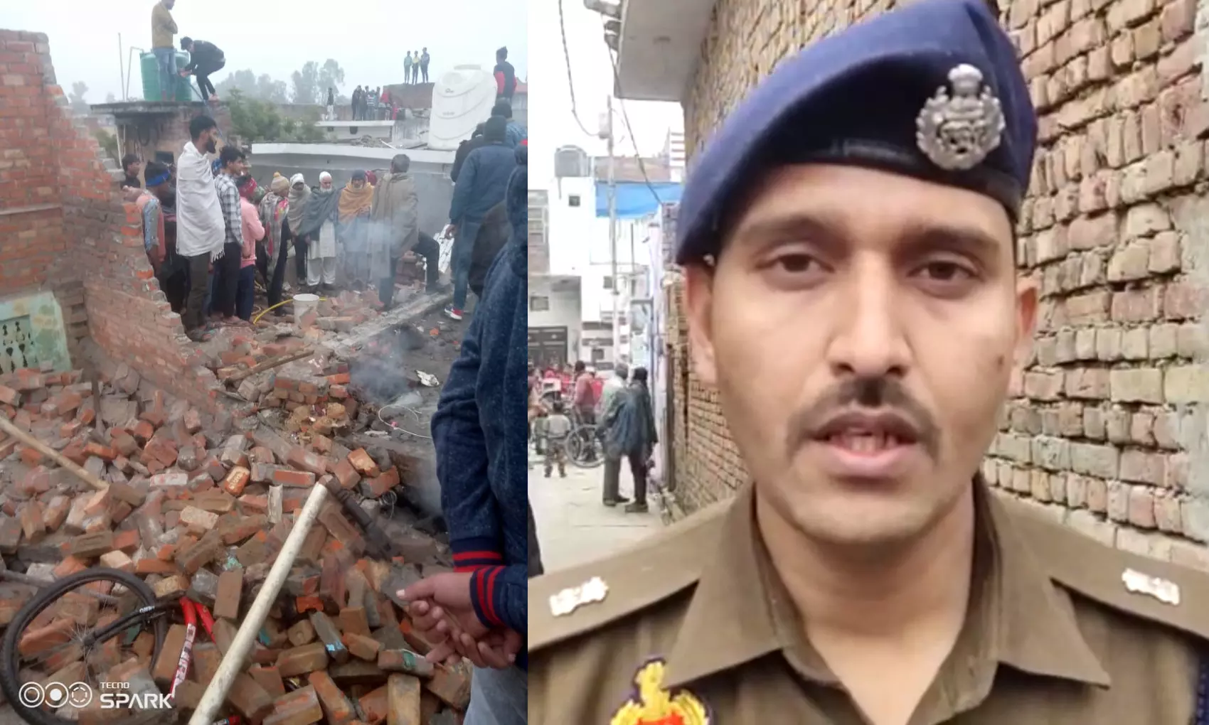 मुजफ्फरनगर में बड़ा हादसा : गोदाम मे पटाखे बना रहे थे किशोर.. अचानक हुआ विस्फोट और दो मासूमों की हुई मौत