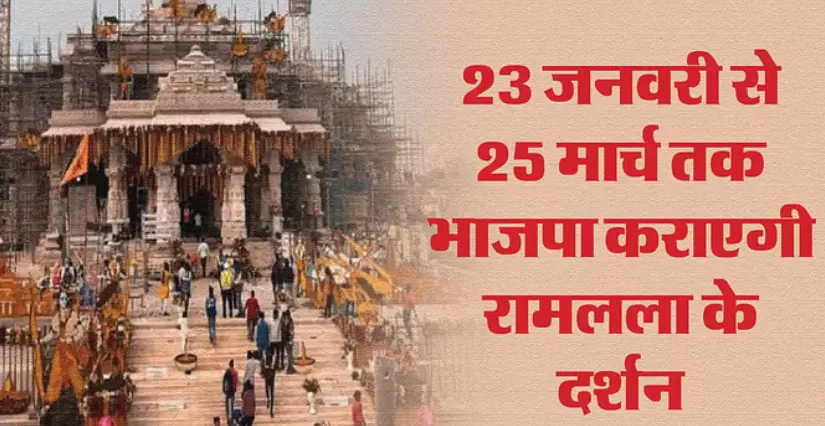 बड़ी खबर: Ram Mandir Darshan मात्र एक हजार रुपये में, आना-जाना, खाना फ्री, जानिए कौन दे रहा है ये सुविधा?