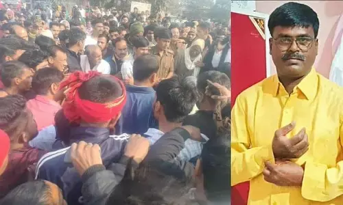 गाजीपुर में सपा नेता की दिनदहाड़े गोली मारकर हत्या गाजीपुर में सपा नेता की दिनदहाड़े गोली मारकर हत्या