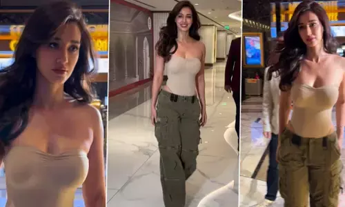 Disha Patani Sexy Videos: Disha Patani ने SEXY आउटफिट में गिराई बिजली, Sexy अदाओं ने यूजर्स के उड़ाए होश