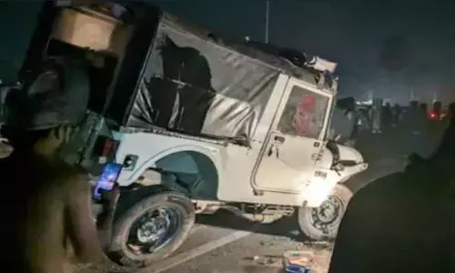 Tejashwi Yadav Accident News: बिहार में तेजस्वी यादव के काफिले की गाड़ी का एक्सीडेंट, ड्राइवर की मौके पर ही मौत, 8 घायल