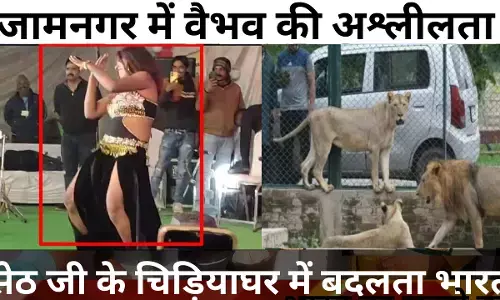 जामनगर में वैभव की अश्लीलता और सेठ जी के चिड़ियाघर में बदलता भारत जामनगर में वैभव की अश्लीलता और सेठ जी के चिड़ियाघर में बदलता भारत