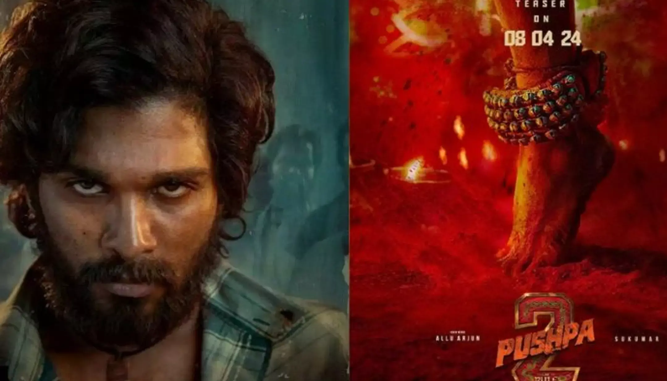 Pushpa 2 Teaser: सामने आया अल्लू की पुष्पा 2 का धांसू पोस्टर, टीजर की रिलीज डेट से उठा पर्दा Pushpa 2 Teaser: सामने आया अल्लू की पुष्पा 2 का धांसू पोस्टर, टीजर की रिलीज डेट से उठा पर्दा