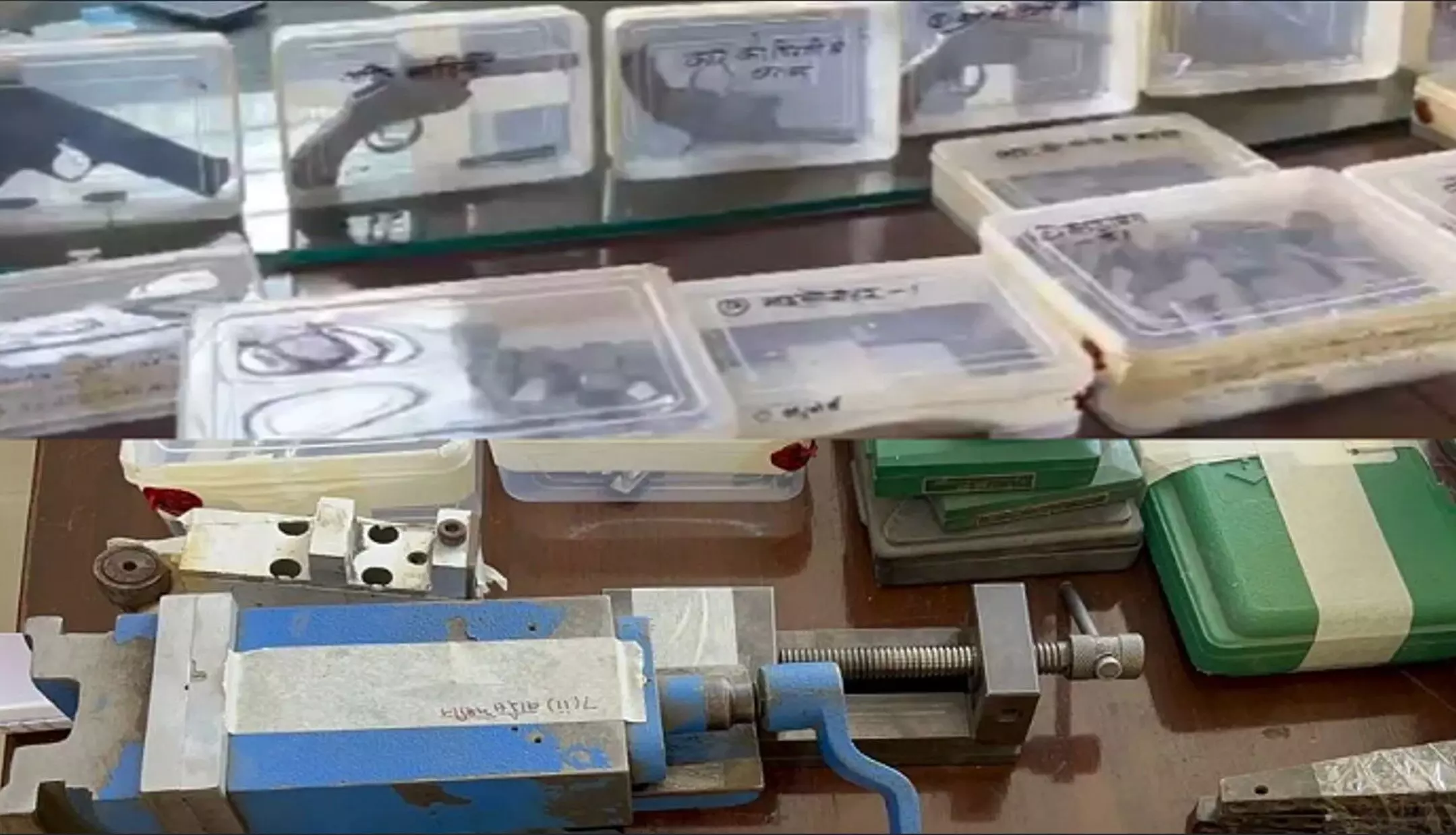 Ghaziabad News Hindi: गाजियाबाद में अवैध हथियार बनाने की फैक्ट्री का भंडाफोड़, बेचा जा रहा था दहशत फैलाने का सामान, नोएडा में 4 गिरफ्तार Ghaziabad News Hindi: गाजियाबाद में अवैध हथियार बनाने की फैक्ट्री का भंडाफोड़, बेचा जा रहा था दहशत फैलाने का सामान, नोएडा में 4 गिरफ्तार