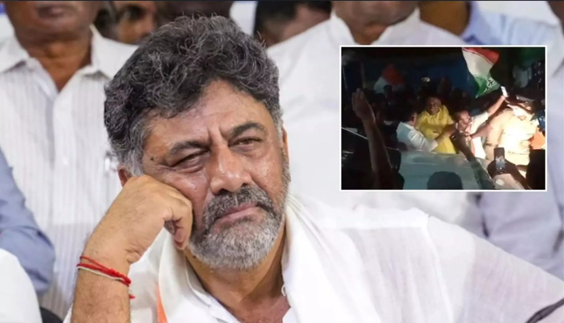Viral Video: डीके शिवकुमार ने कांग्रेस कार्यकर्ता को जड़ दिया थप्पड़, BJP बोली- कांग्रेस की नवाबी मानसिकता Viral Video: डीके शिवकुमार ने कांग्रेस कार्यकर्ता को जड़ दिया थप्पड़, BJP बोली- कांग्रेस की नवाबी मानसिकता