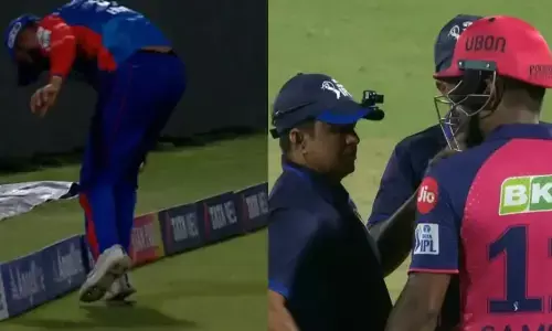 IPL मैच में जमकर बवाल, खिलाड़ियों के विवाद में कूदे दिल्ली कैपिटल्स के मालिक पार्थ जिंदल, मैदान पर जमकर बहस