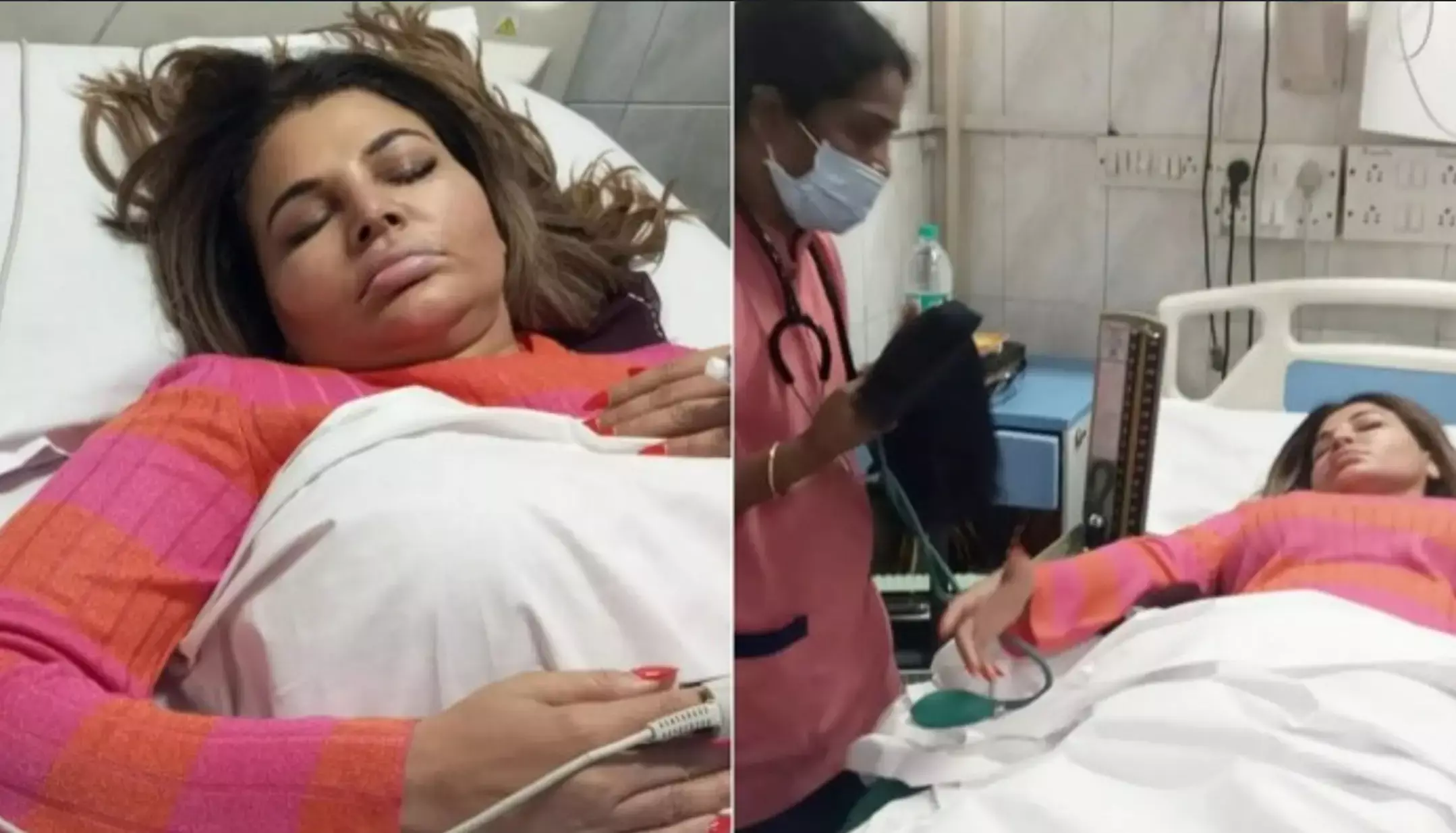 Rakhi Sawant Hospitalized: राखी सावंत की तबीयत बिगड़ी, अस्पताल के पलंग पर बेसुध हालत में दिखीं, फैंस नहीं कर पा रहे भरोसा Rakhi Sawant Hospitalized: राखी सावंत की तबीयत बिगड़ी, अस्पताल के पलंग पर बेसुध हालत में दिखीं, फैंस नहीं कर पा रहे भरोसा
