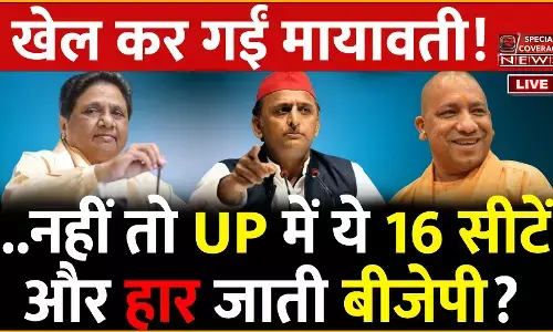 यूपी में इन 16 सीटों पर मायावती की वजह से जीती बीजेपी? INDIA गठबंधन का ऐसे बिगाड़ा खेल! यूपी में इन 16 सीटों पर मायावती की वजह से जीती बीजेपी? INDIA गठबंधन का ऐसे बिगाड़ा खेल!