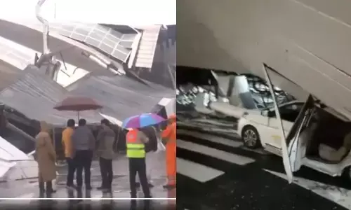 IGI Airport Accident : इतनी बारिश में नहीं टिक सकी लोहे की छत, आखिर कैसे हुआ इतना बड़ा? IGI Airport Accident : इतनी बारिश में नहीं टिक सकी लोहे की छत, आखिर कैसे हुआ इतना बड़ा?