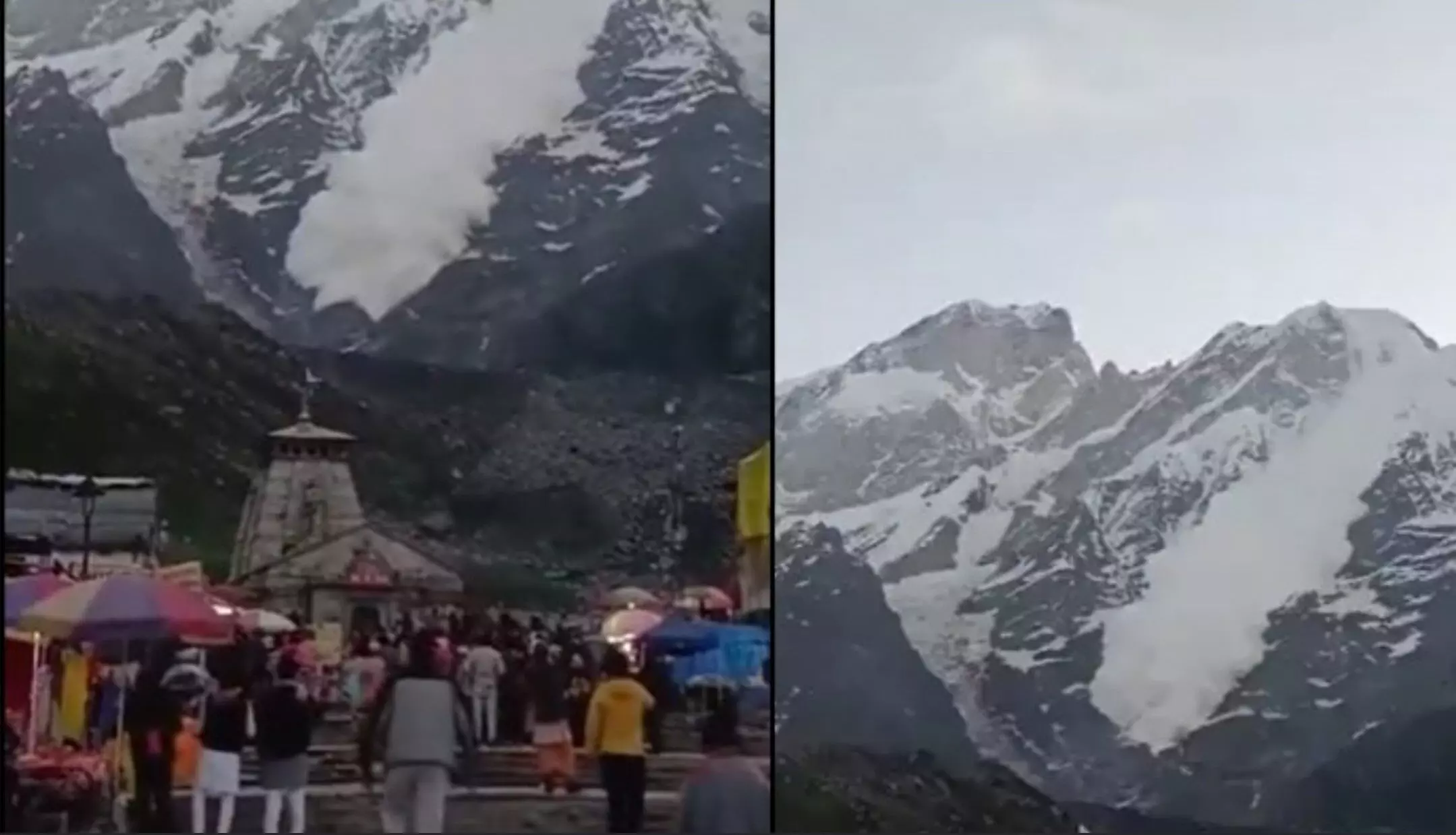 Kedarnath Avalanche: केदारनाथ धाम के पास हुआ हिमस्खलन, भरभराकर गिरा बर्फ का पहाड़, नजारा देख कांप गए श्रद्धालु! Kedarnath Avalanche: केदारनाथ धाम के पास हुआ हिमस्खलन, भरभराकर गिरा बर्फ का पहाड़, नजारा देख कांप गए श्रद्धालु!