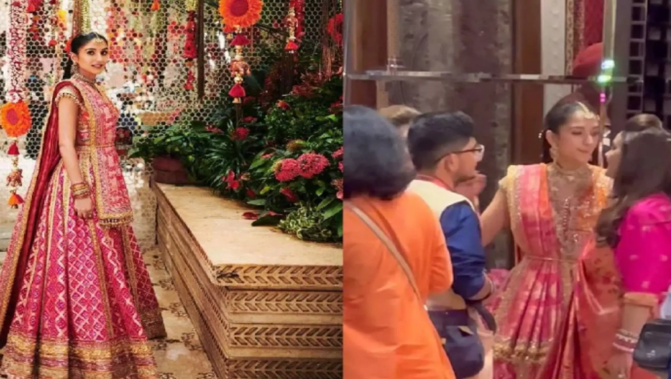 Radhika Merchant Photos for Mameru Ceremony: सामने आई पहली फोटो, मामेरू रस्म के दौरान नई दुल्ह की लुक ने खींचा सबका ध्यान Radhika Merchant Photos for Mameru Ceremony: सामने आई पहली फोटो, मामेरू रस्म के दौरान नई दुल्ह की लुक ने खींचा सबका ध्यान