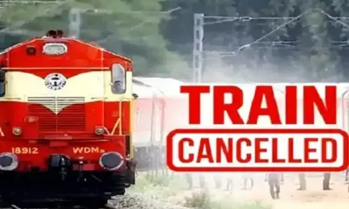 Train Cancelled: रेल यात्रियों के लिए जरूरी खबर, कई ट्रेनें 23 जुलाई तक कैंसिल Train Cancelled: रेल यात्रियों के लिए जरूरी खबर, कई ट्रेनें 23 जुलाई तक कैंसिल