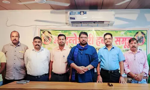मां दंतेश्वरी हर्बल फार्म पर भारत-सरकार कृभको  के अधिकारियों का स्वागत सम्मान! मां दंतेश्वरी हर्बल फार्म पर भारत-सरकार कृभको  के अधिकारियों का स्वागत सम्मान!