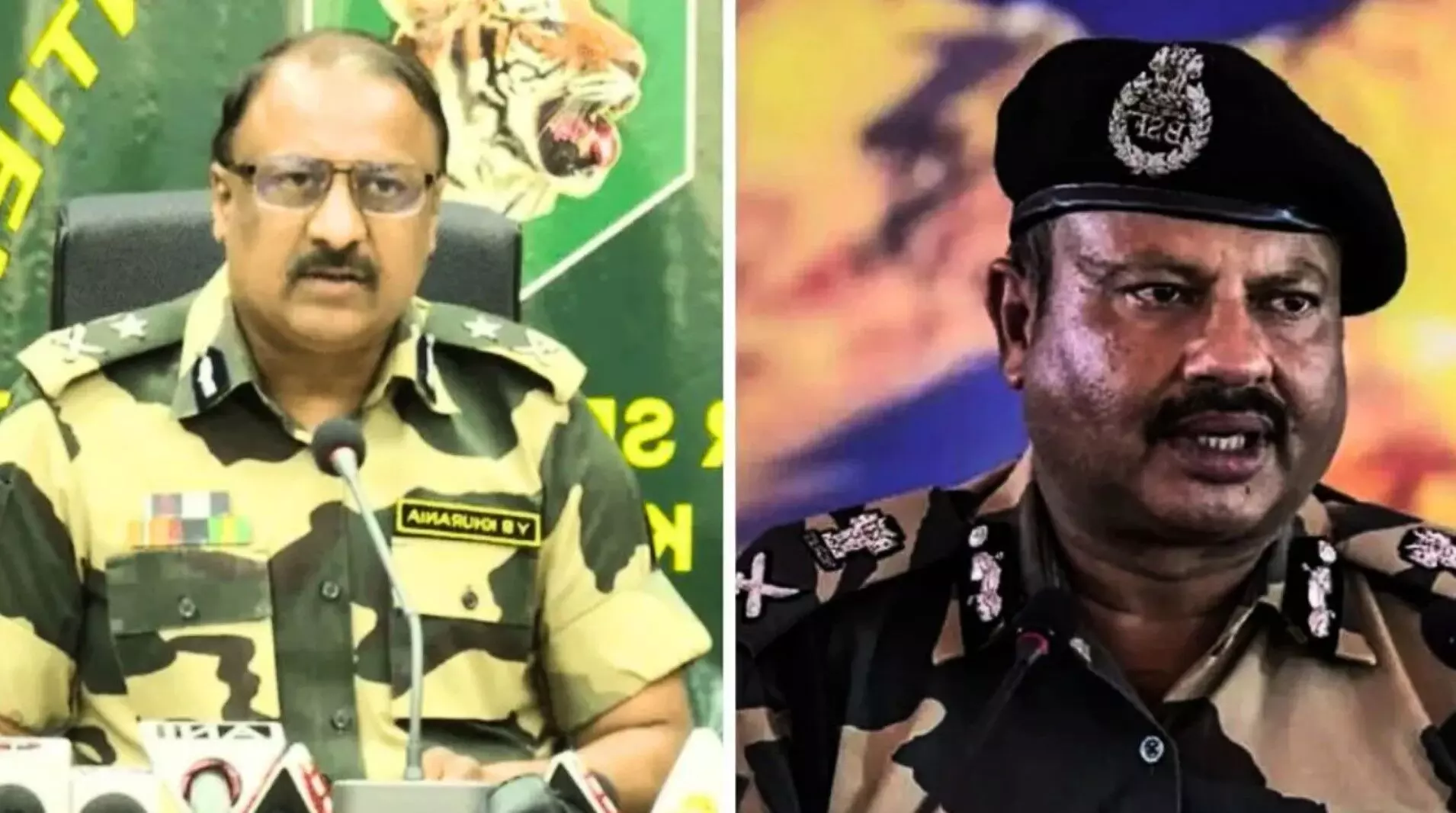BSF DG: सरकार का बड़ा एक्शन! BSF चीफ और स्पेशल DG को पद से हटाया, जानें क्यों लिया ये फैसला? BSF DG: सरकार का बड़ा एक्शन! BSF चीफ और स्पेशल DG को पद से हटाया, जानें क्यों लिया ये फैसला?