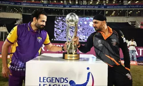 Legends League Cricket: इरफान पठान की कोणार्क सूर्या से रोमांचक मैच में हारी हरभजन सिंह की मणिपाल टाइगर्स Legends League Cricket: इरफान पठान की कोणार्क सूर्या से रोमांचक मैच में हारी हरभजन सिंह की मणिपाल टाइगर्स