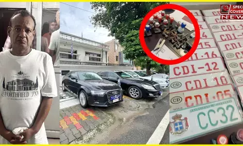 UPSTF ने गाजियाबाद में अवैध दूतावास का किया भंडाफोड,  हर्षवर्धन जैन गिरफ्तार,  लग्जरी गाड़ियां और कैश बरामद UPSTF ने गाजियाबाद में अवैध दूतावास का किया भंडाफोड,  हर्षवर्धन जैन गिरफ्तार,  लग्जरी गाड़ियां और कैश बरामद