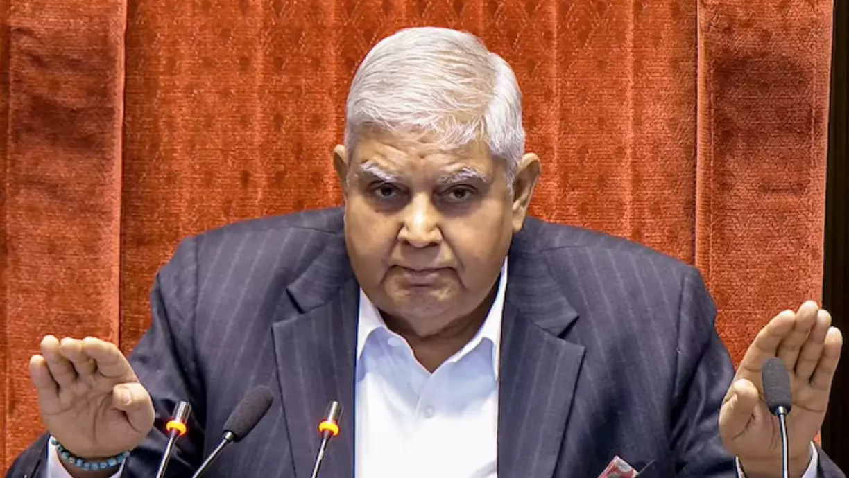 धनखड़ की खामोशी करेगी जबरदस्त विस्फोट ? धनखड़ की खामोशी करेगी जबरदस्त विस्फोट ?