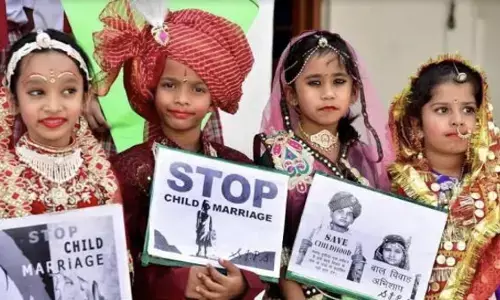 जेआरसी ने झारखंड के 24 जिलों को साल भर में बाल विवाह मुक्त बनाने का लक्ष्य रखा जेआरसी ने झारखंड के 24 जिलों को साल भर में बाल विवाह मुक्त बनाने का लक्ष्य रखा