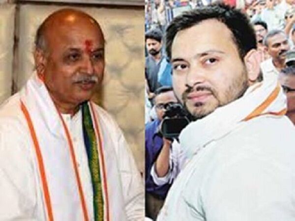 पटना पहुंचे तोगड़िया, तेजस्वी की चेतावनी कॉम्यूनल बातें की तो होगी कार्रवाई