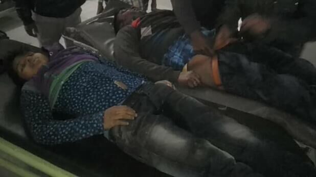 बिजनौर: सड़क हादसे में बाप बेटे की मौत,माँ की हालत गंभीर