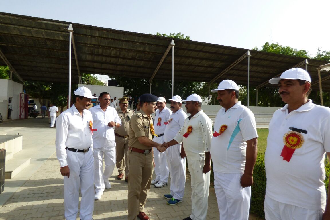 एसपी सिटी आकाश तोमर ने किया मेरठ जोन अंतर्जनपदीय पुलिस हॉकी प्रतियोगिता 2018 का शुभारम्भ