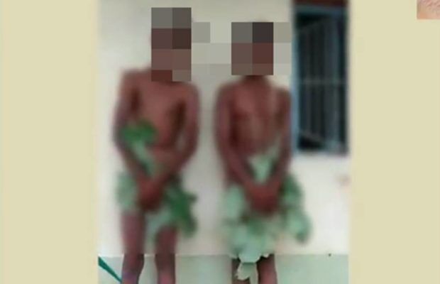 महाराष्ट में गाँव के तालाब में नहाने पर तीन दलित बच्चों को नंगा कर घुमाया, वीडियो किया वायरल
