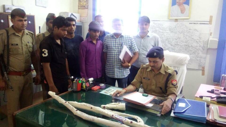 कन्नौज पुलिस ने सौरिख क्षेत्र मे हुए मर्डर केस का 24 घंटे में किया खुलासा