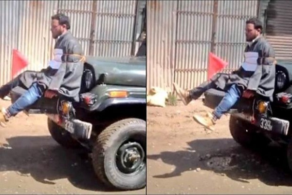 सेना द्वारा मानव ढाल बनाए गए शख्‍स को BJP-PDP सरकार देगी 10 लाख रुपए का हर्जाना!, जानिए क्यों