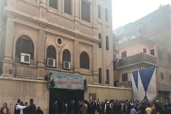 मिस्र में चर्च पर आतंकी हमला, 10 लोगों की मौत, एक आतंकी को किया ढेर