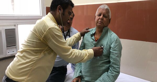 लालू तबियत अचानक खराब, अस्पताल में किये भर्ती