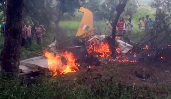 भारतीय वायुसेना का प्रशिक्षु विमान हैदराबाद के पास दुर्घटनाग्रस्त, पायलट सुरक्षित