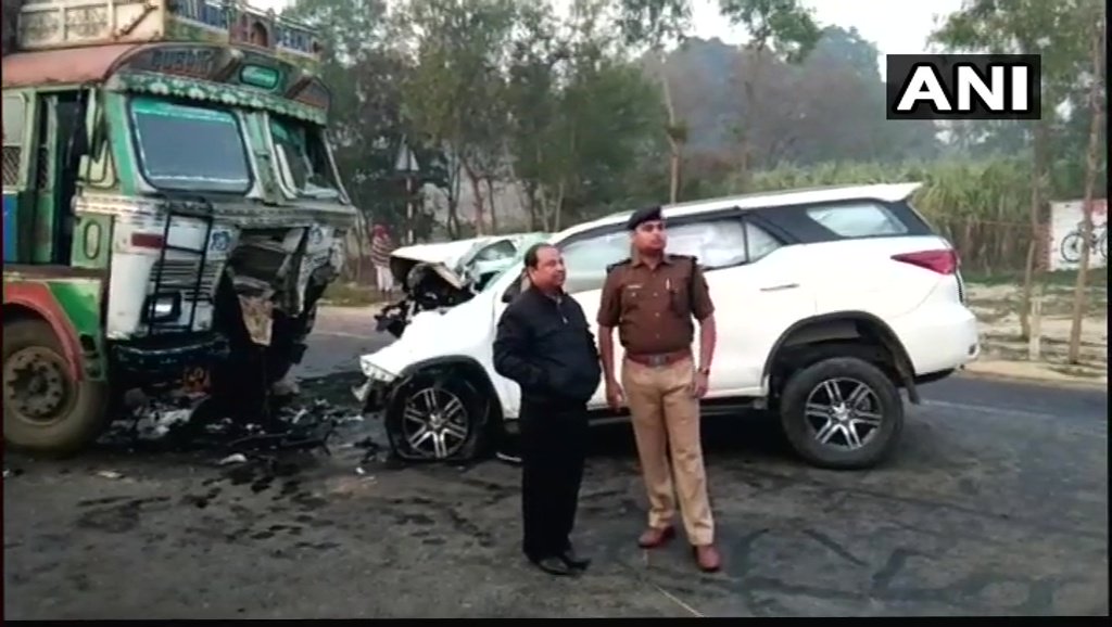 बिजनौर : नूरपूर से BJP विधायक लोकेंद्र सिंह समेत तीन की सड़क हादसे में मौत