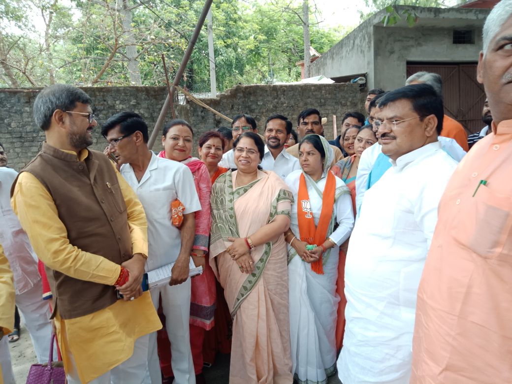 नूरपुर विधानसभा सीट से अवनी सिंह को बीजेपी ने बनाया उम्मीदवार , अवनी ने किया नामांकन