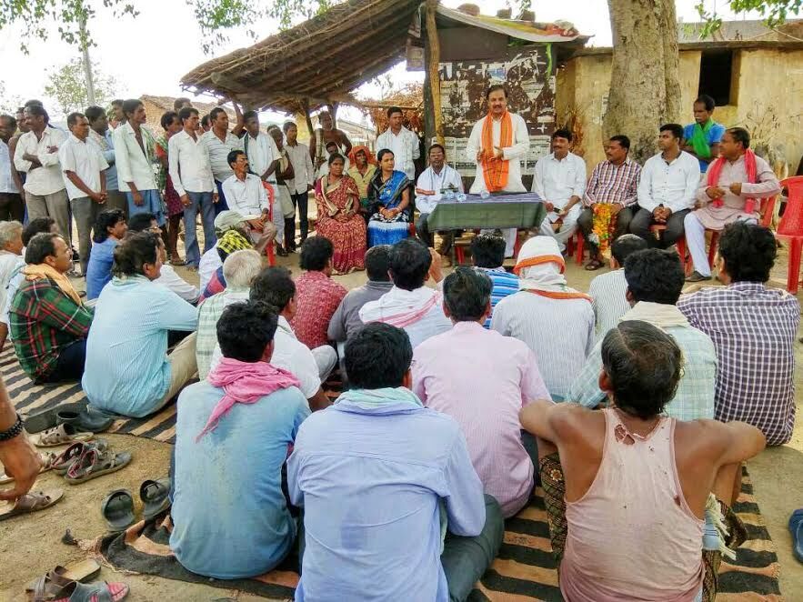 मंत्री महेश शर्मा ने स्वच्छ भारत अभियान का उड़ीसा में किया गाँव गाँव आगाज