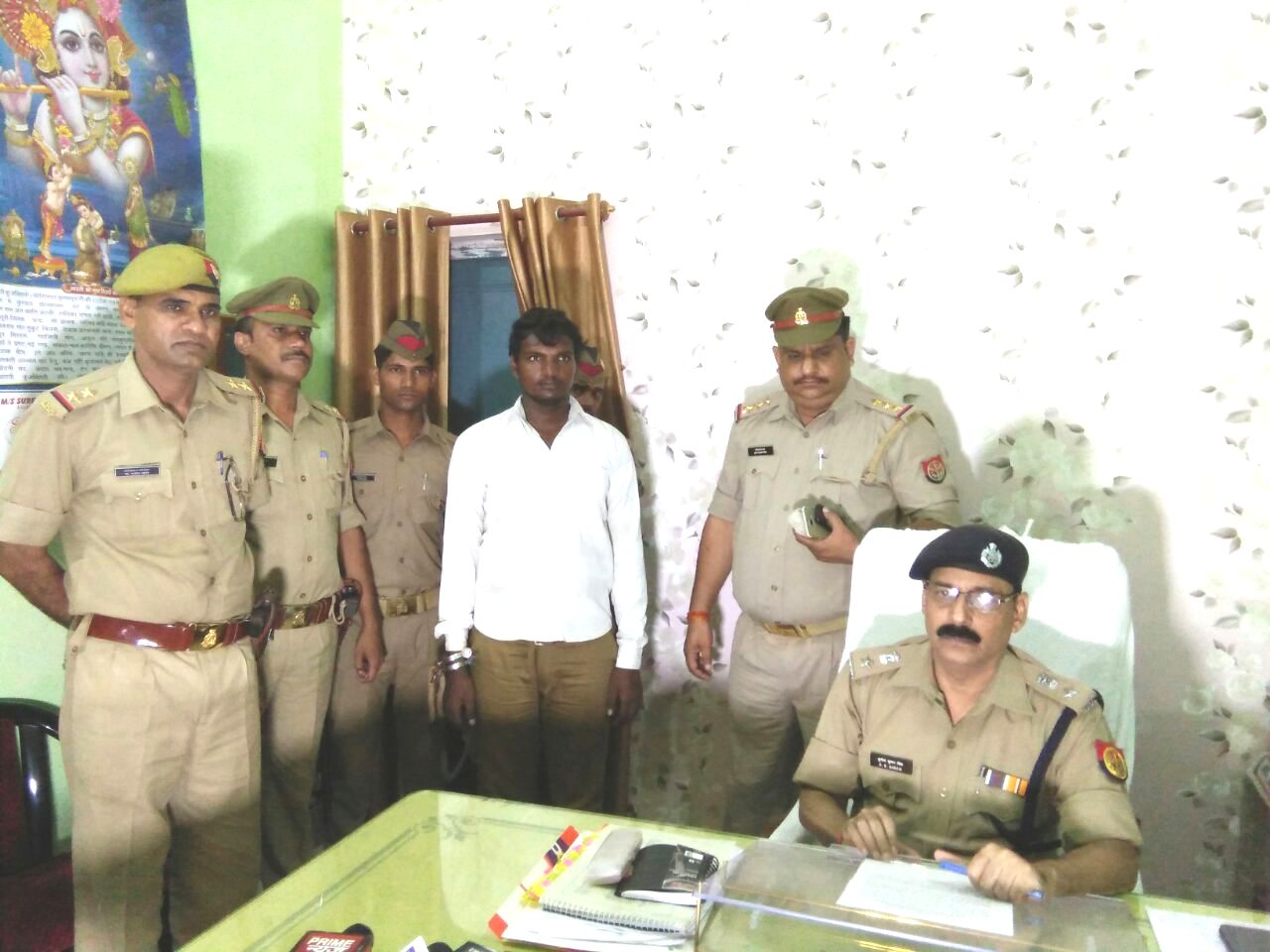 कासगंज पुलिस की बड़ी कामयाबी, नाबालिग लडकी की रहस्यमय हत्या का 14  घंटे में खुलासा, आरोपी गिरफ्तार