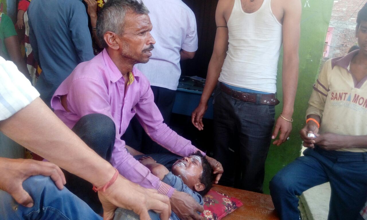 कासगंज के पटियाली थाना क्षेत्र में कुएं में विस्फोट, चार बच्चे गंभीर घायल