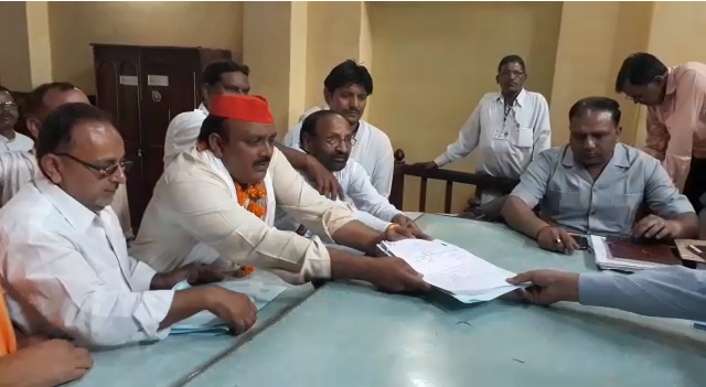 नूरपुर विधानसभा सीट से सपा बसपा गठबंधन ने नईमुलहसन  को बनाया प्रत्याशी हुआ नामांकन